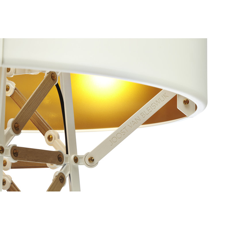 Construction Floor Lamp, Matte White, Medium