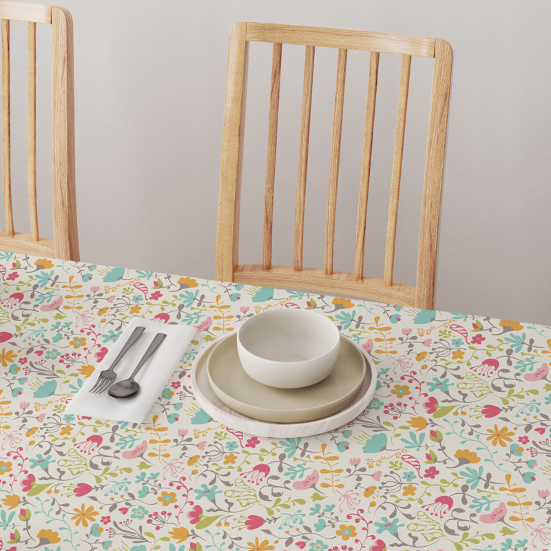 Merrifield Blooming Springs Tablecloth, 120" L x 60" W