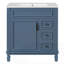 Meuble-lavabo 30 po avec lavabo en céramique-575382565