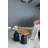 Ensemble de tables de bout en bois massif Chrystian