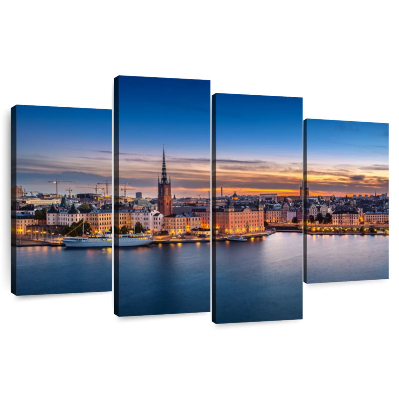 Nicci Stockholm Sunset Skyline