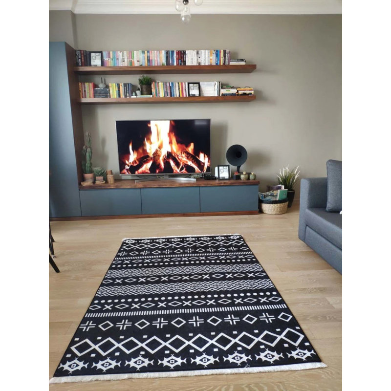 Tapis mathaï avec envers antidérapant, Rectangle 2 pi 7 po x 9 pi 10 po