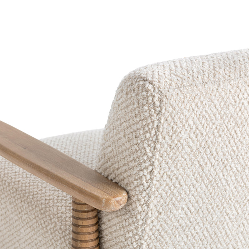Chaise d'appoint rembourrée Caprice