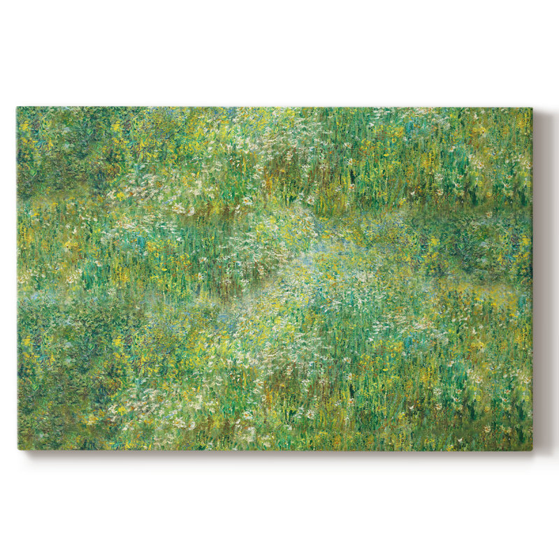 Paysage rétro - XCIX, reproduction d'art sur toile, H 25 po x l 37 po