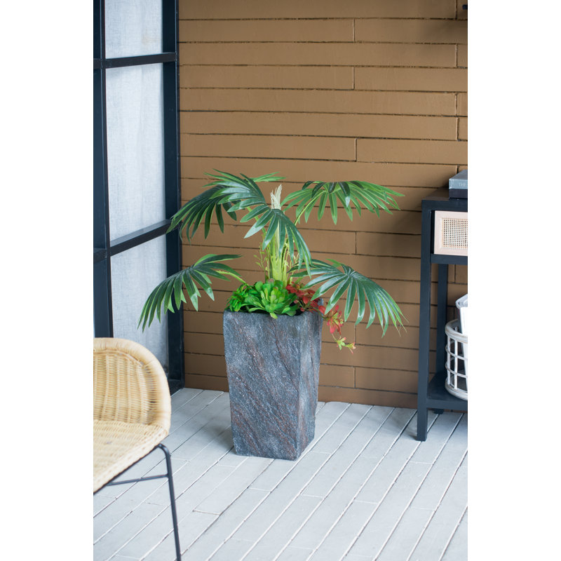 Jardinières en pot, H 18,1 po x l 9,4 po x P 9,4 po