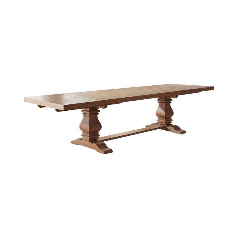 Robbinsdale Extendable Solid Wood Dining Table