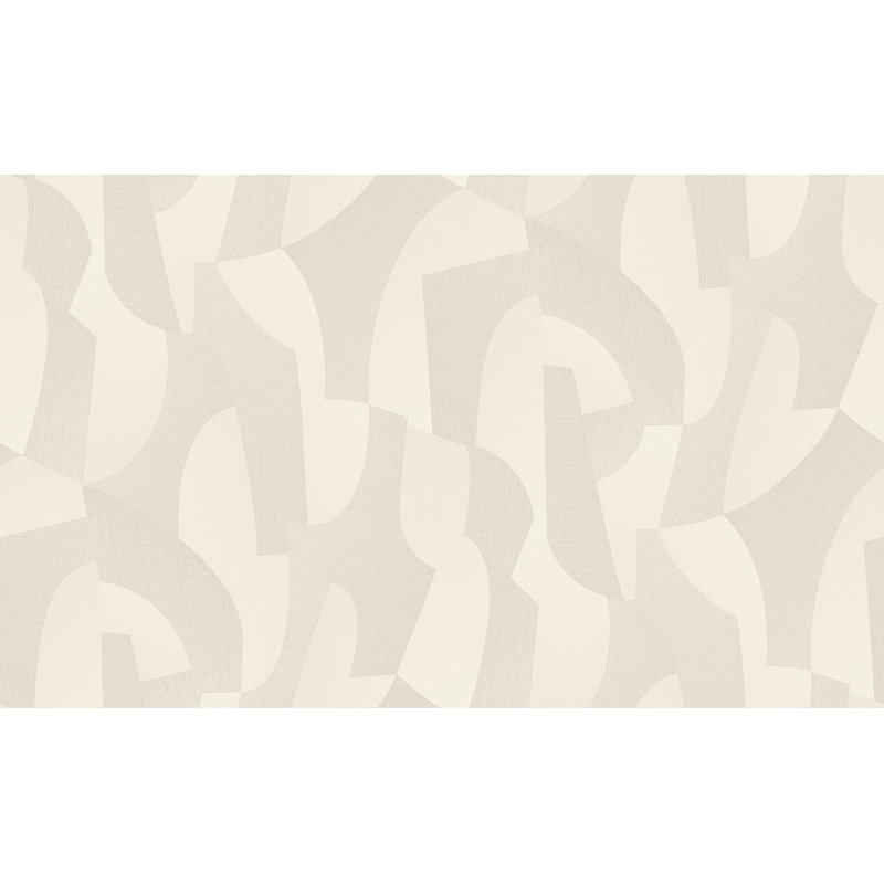 Papier peint sculpté, Beige