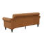 Lemoyne 3 Seater Faux Leather Sofa-1186363215
