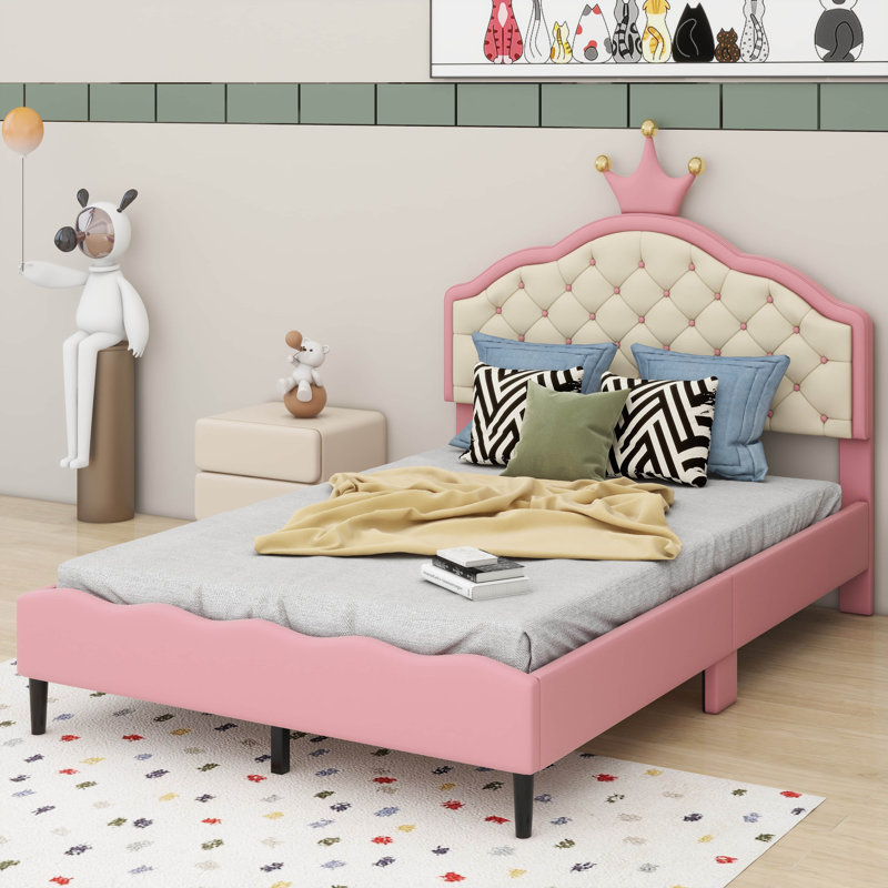 Lit princesse tapissier Lovely Crown, Simple