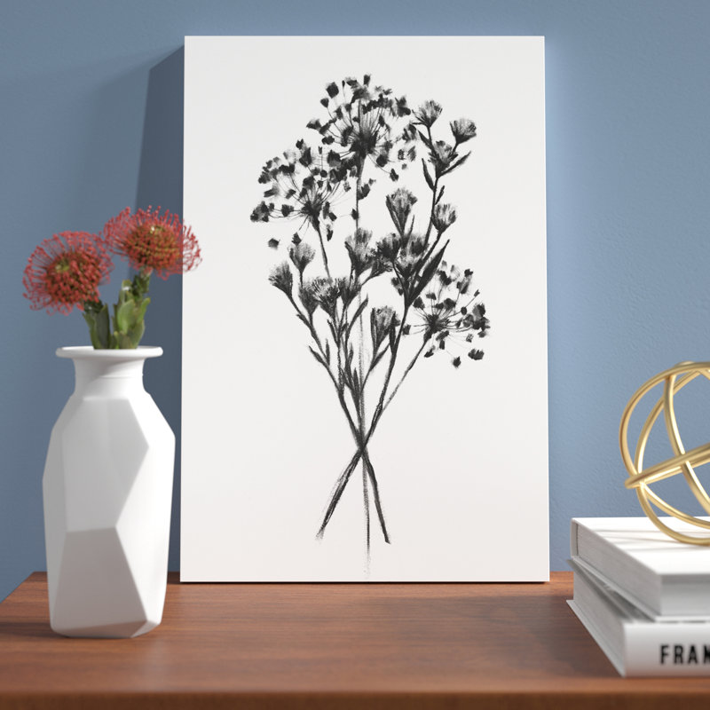 "Wild Roadside Bouquet I" par Emma Scarvey, reproduction d'art sur toile tendue résistante aux rayons UV, H 18 po x l 12 po