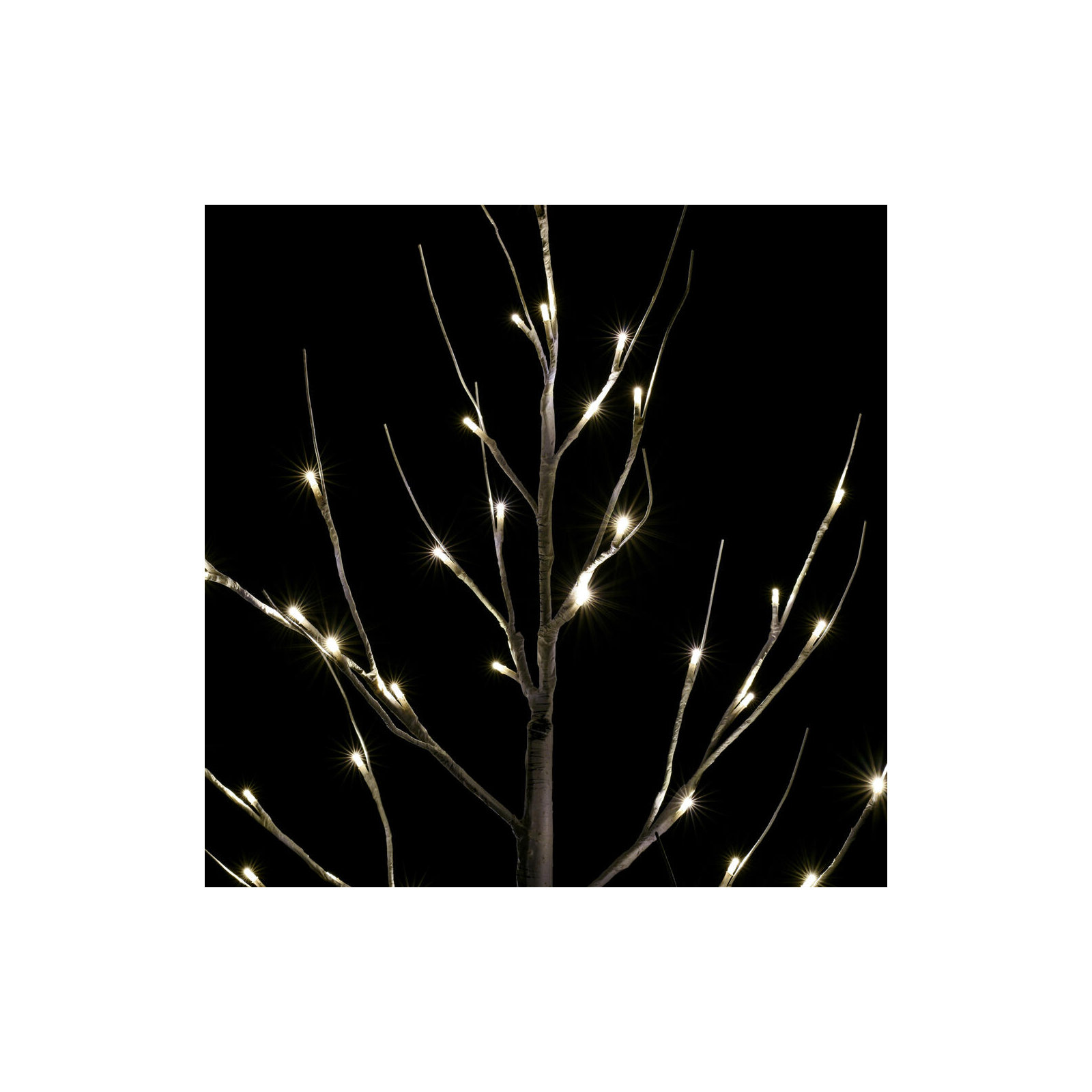 Vickerman LED White Birch Twig Tree 3' Lighted Artificial Christmas Tree