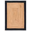 Tapis beige / noir en jute / coton tissé à plat à la main Middleton-152212117