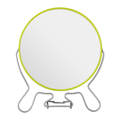 Flat Freestanding Makeup / Shaving Mirror