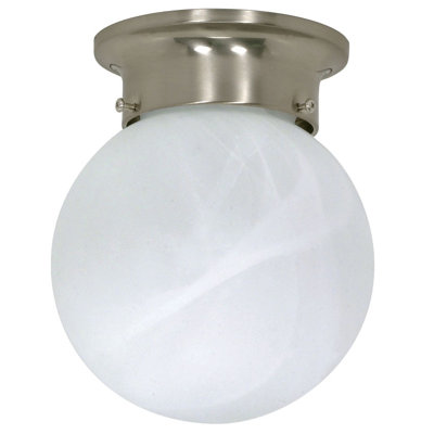 Ithomitis Glass Flush Mount
