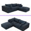 Canapé modulaire en forme de L de Boneless-370728585