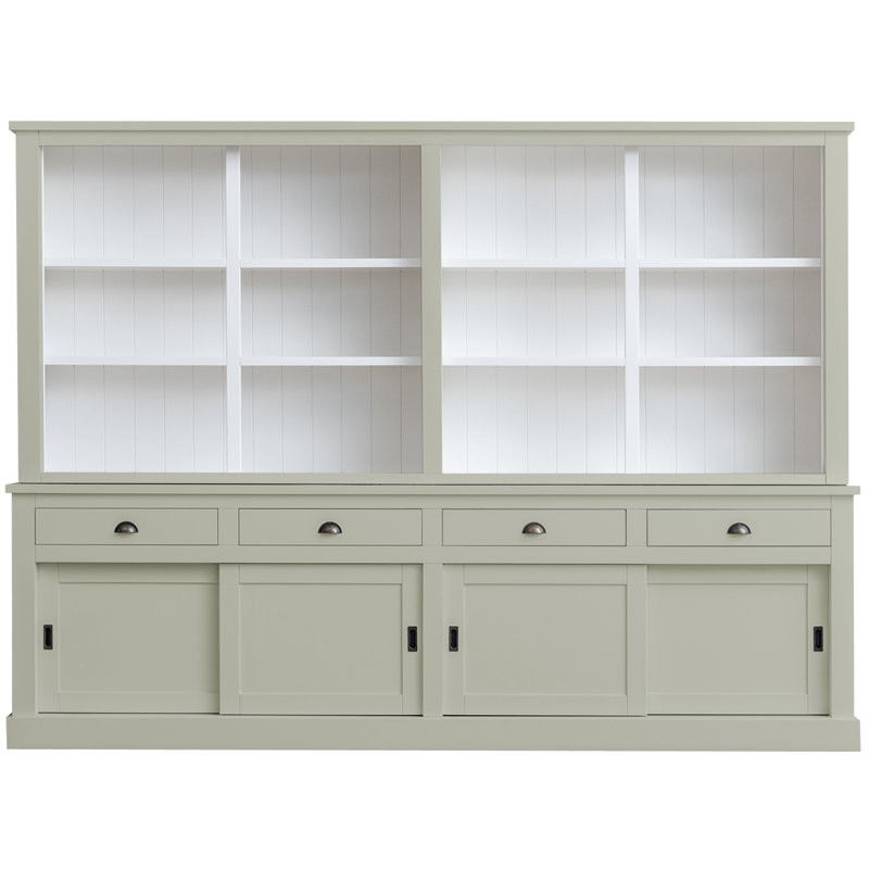 Byers Display Cabinet, Pebble Grey