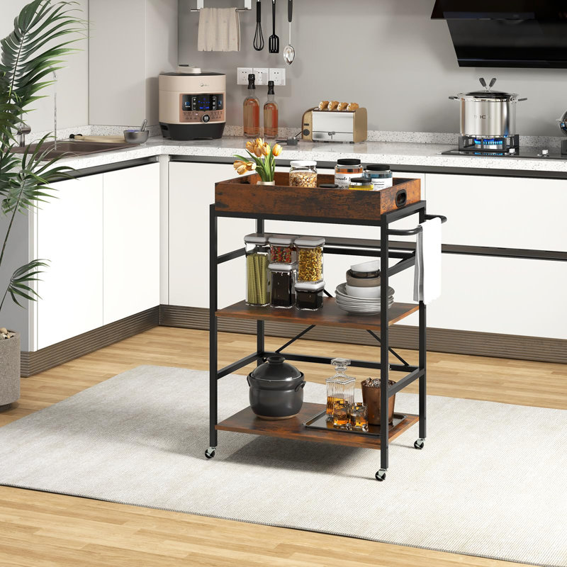 Metal Bar Cart
