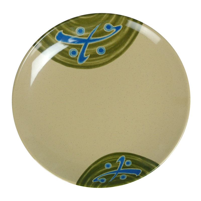 Japanese Round Melamine Dinner Plate