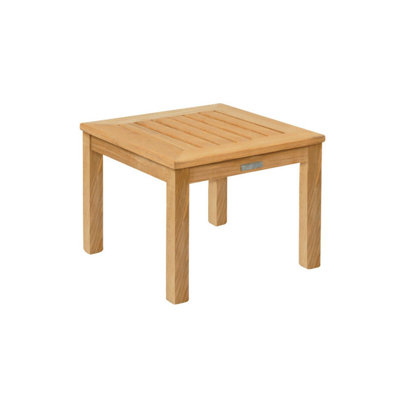 Classic Outdoor Square Teak Side Table