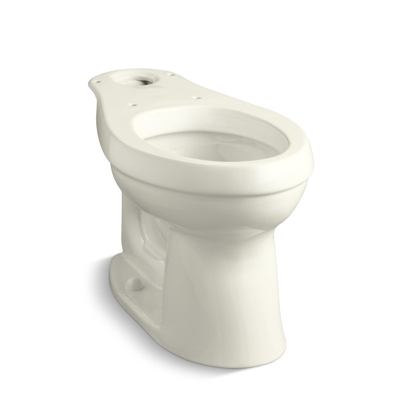 Cuvette de toilette allongée à hauteur de six confort cimarron class, Biscuit