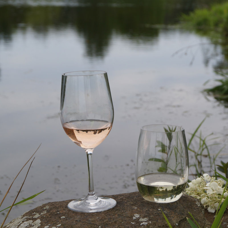 10 oz. Plastic White Wine Glass