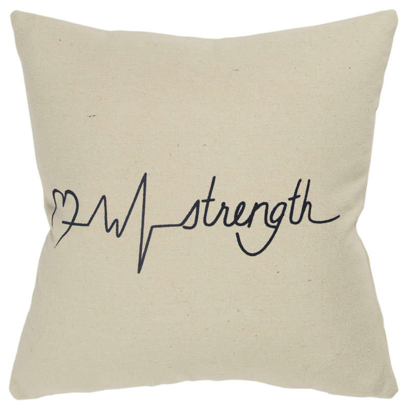 Housse et insert de coussin carré Sentiment