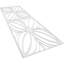 Panneau de lambris H 28 1/4 po x l 94 1/2 po x P 3/8 po