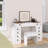 Vanity Desk With Dimmable Led Light With 10 Drawers, Makeup Table With Flip Up Mirror For Space-saving,large Storage Vanity Table Set With Stool And Drawers