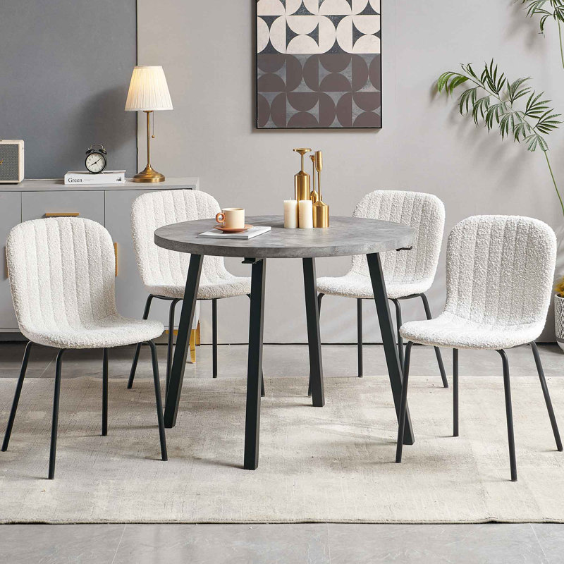 Landre 4 - Person Four Leg Dining Set