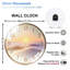 Horloge murale 16 po Sunset
