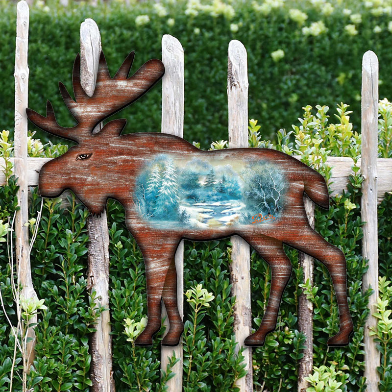 Tiburon Wood Christmas Decoration