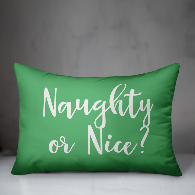 Reversible Throw Pillow, Light Green