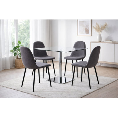 Calandra 4 - Person Dining Set