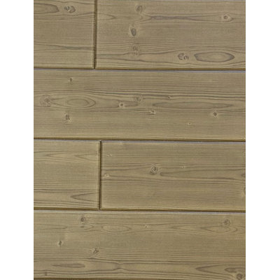 Lames de plafond en polystyrène à coller, imitation bois, 99 cm x 15 cm