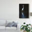 « élégant aigrette ii », reproduction de photo sur toile tendue-619550073