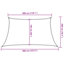 Snydertown 4m x 2m Trapezium Shade Sail