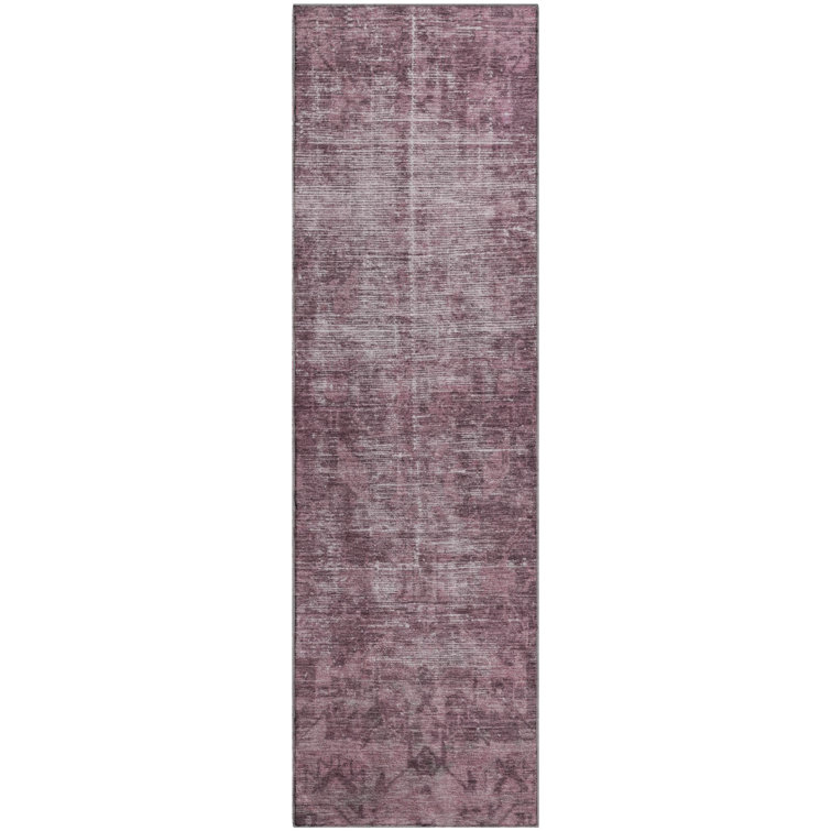 Premium Machine Washable Larock AMF1228 Global Rug