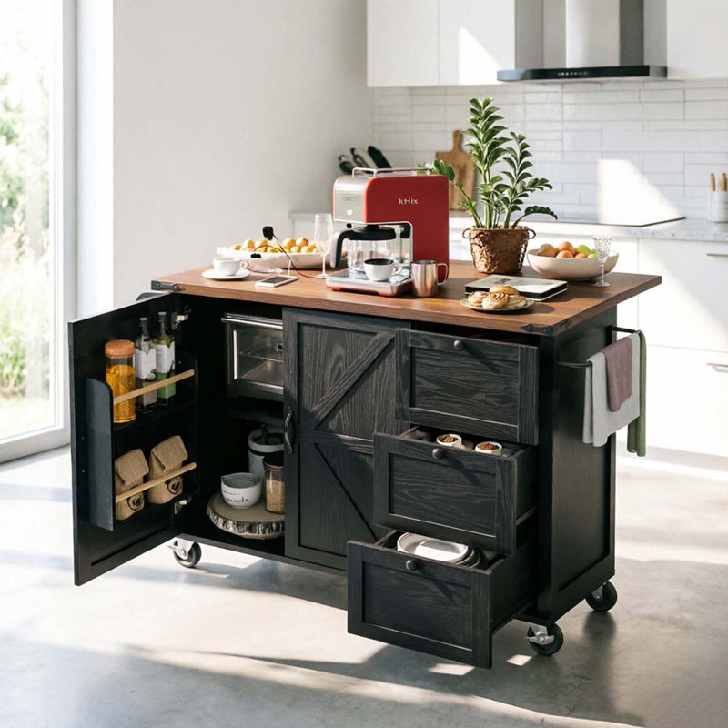 Îlot de cuisine, Black