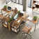 Nedyo 95.2" L Shaped Desks with Shelves, Reversible Corner Computer Desk or 2 Person Long Table