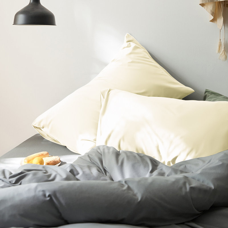 Taies d'oreiller de lit, 1800 grandes taies d'oreiller en microfibre brossée avec fermeture à enveloppe - 20 x 30 pouces - NTBAY