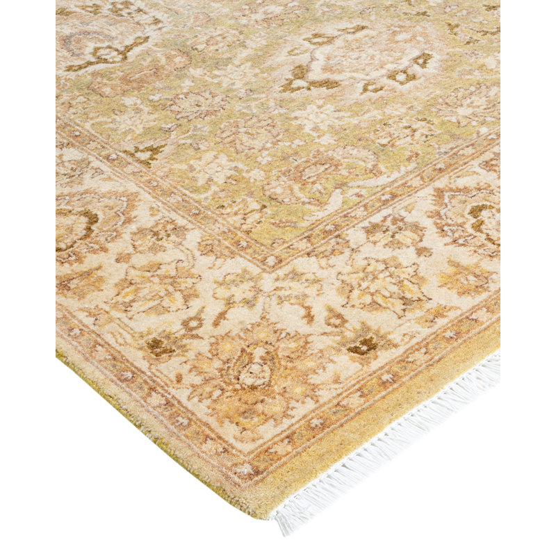 Classic One-of-a-Kind 4'3" x 6'2" Hand Knotted Area Rug