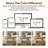 15Mm (0.59") Extra-Thick Glass Triangle Coffee Table With Solid Wood Base, Mid-Century Modern Style-2016638862