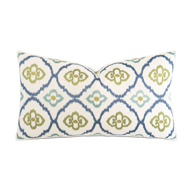 Azul Floral Sham