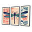 Ensemble d'art mural Elva - Libellule-108317385-108317387