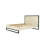 Bonte Solid Wood Platform Bed-708701859