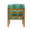 Chaise longue sans accoudoirs en métal avec coussins (ensemble de 2)-2057710319