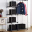 Boîte de rangement en tissu pliable-1632331006