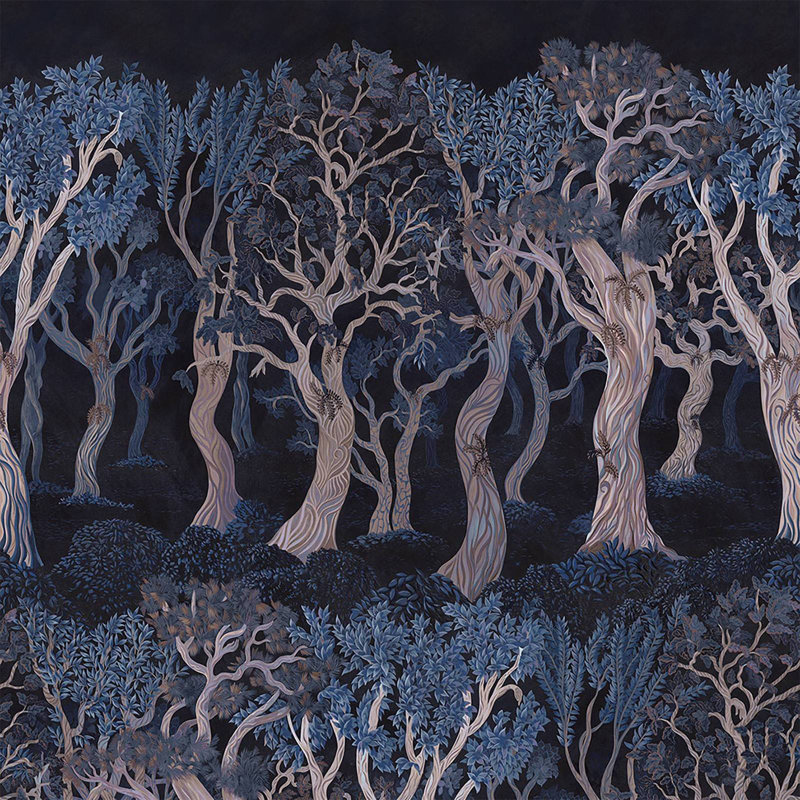 OVERSTORY Wallpaper - Midnight 9'10" - full height wallpaper, Midnight