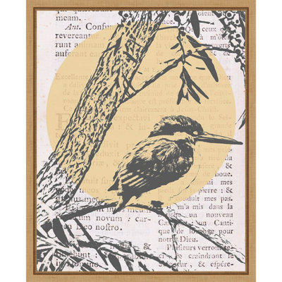 Impression sur toile encadrée «Tweeter II» par Alonzo Saunders