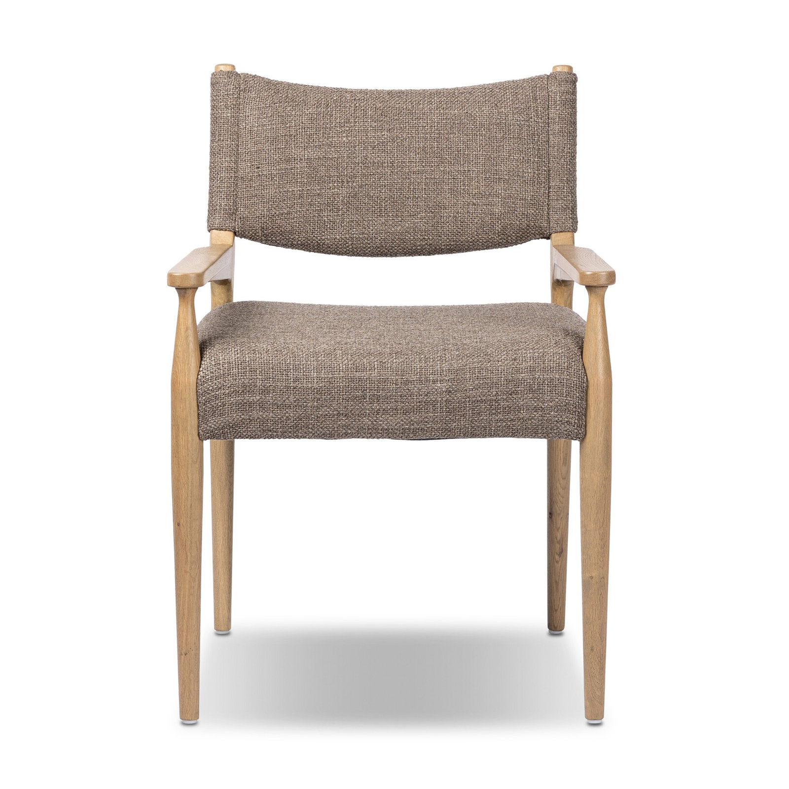 Yokum Dining Armchair, Saxon Mink, Natural Oak